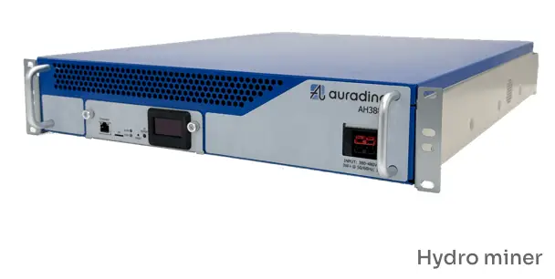Auradine推出水冷比特币矿机，算力达600TH/S